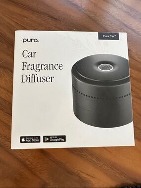 pura Car Fragrance Diffuser - Black